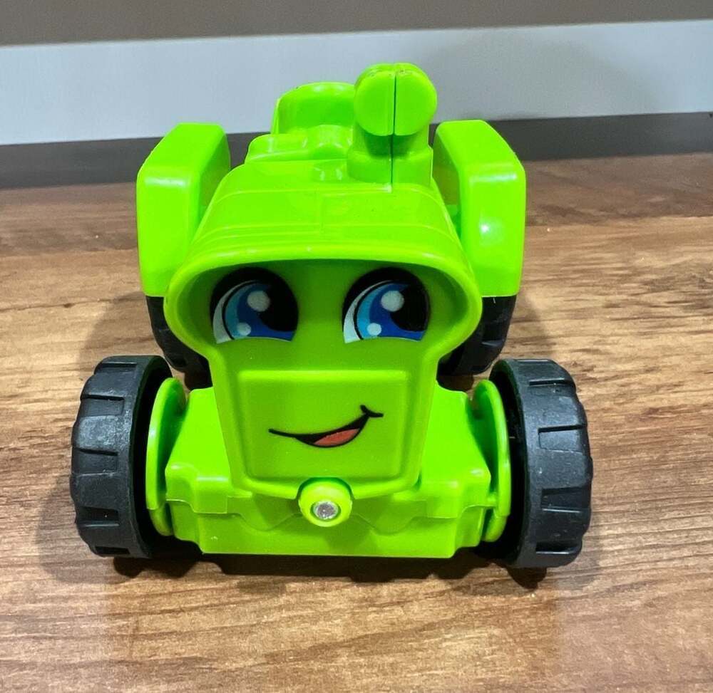 Fisher-Price Little People Helpful Harvester Green Tractor